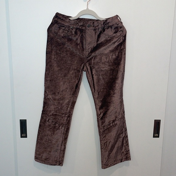 Free People Pink Velvet Jeans - Picture 2 of 4